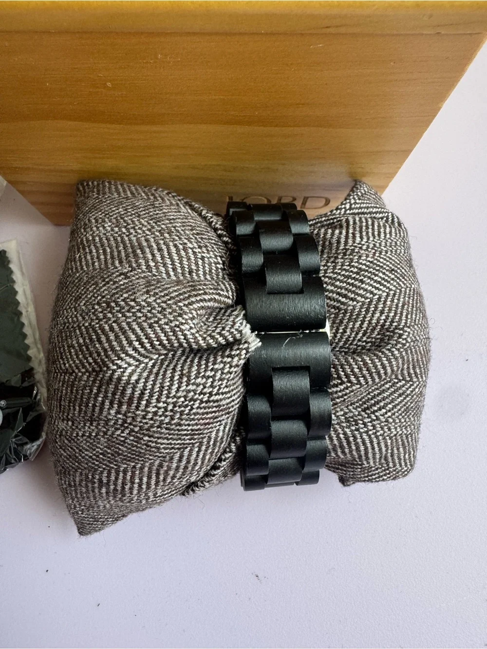 Jord Wood Watch - Black